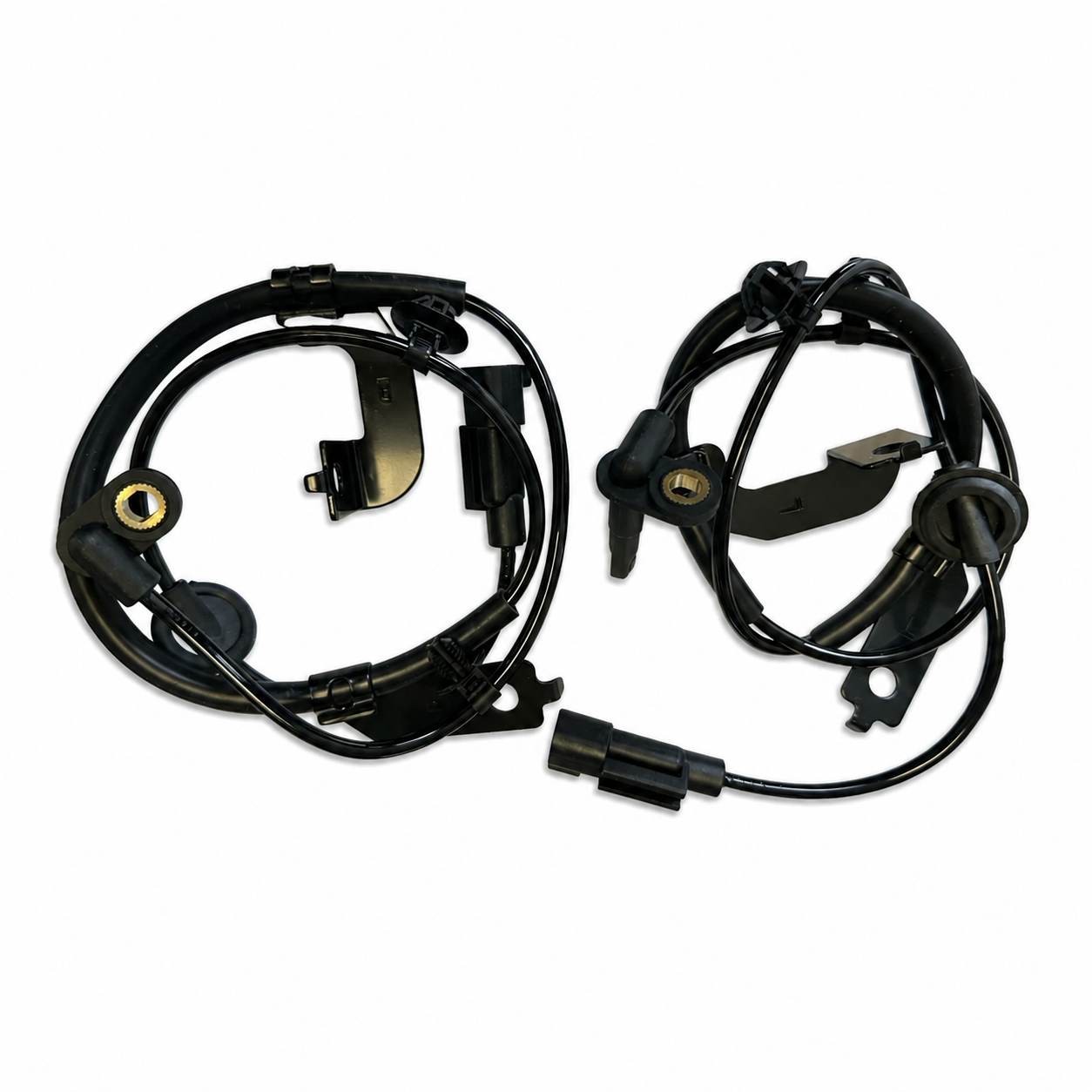2007-2012 Fits Dodge Caliber,2007-2016 Jeep Compass,& 2007-2016 Jeep Patriot Front Left & Right-Side (2Pack)  ABS Wheel Speed Sensors
