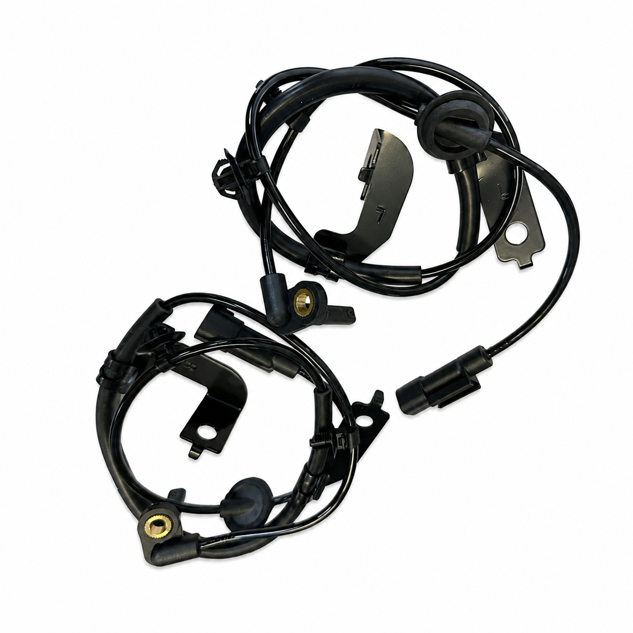 2007-2012 Fits Dodge Caliber,2007-2016 Jeep Compass,& 2007-2016 Jeep Patriot Front Left & Right-Side (2Pack)  ABS Wheel Speed Sensors