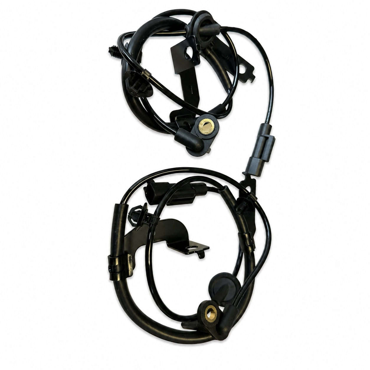 2007-2012 Fits Dodge Caliber,2007-2016 Jeep Compass,& 2007-2016 Jeep Patriot Front Left & Right-Side (2Pack)  ABS Wheel Speed Sensors